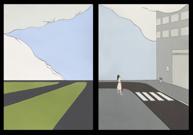 Point of Departure (Diptych)